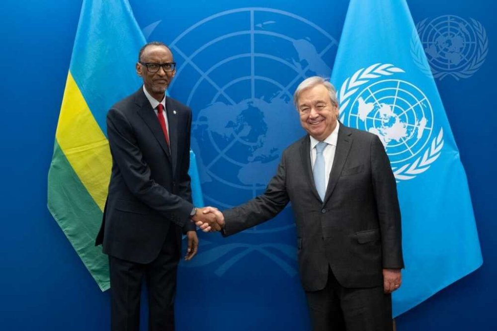 Perezida Kagame Yaganiriye Na Antonio Guterres Ku Nama Yiswe “Summit Of ...